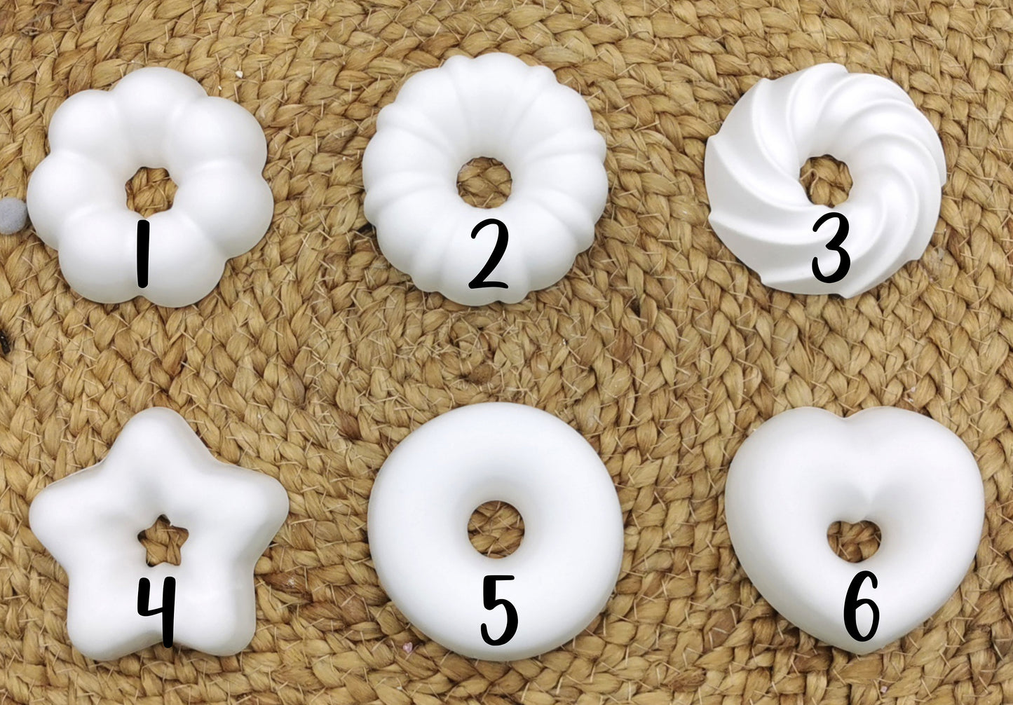 Kerzenhalter aus Raysin * Stabkerze * Gugelhupfform * Herz * Stern