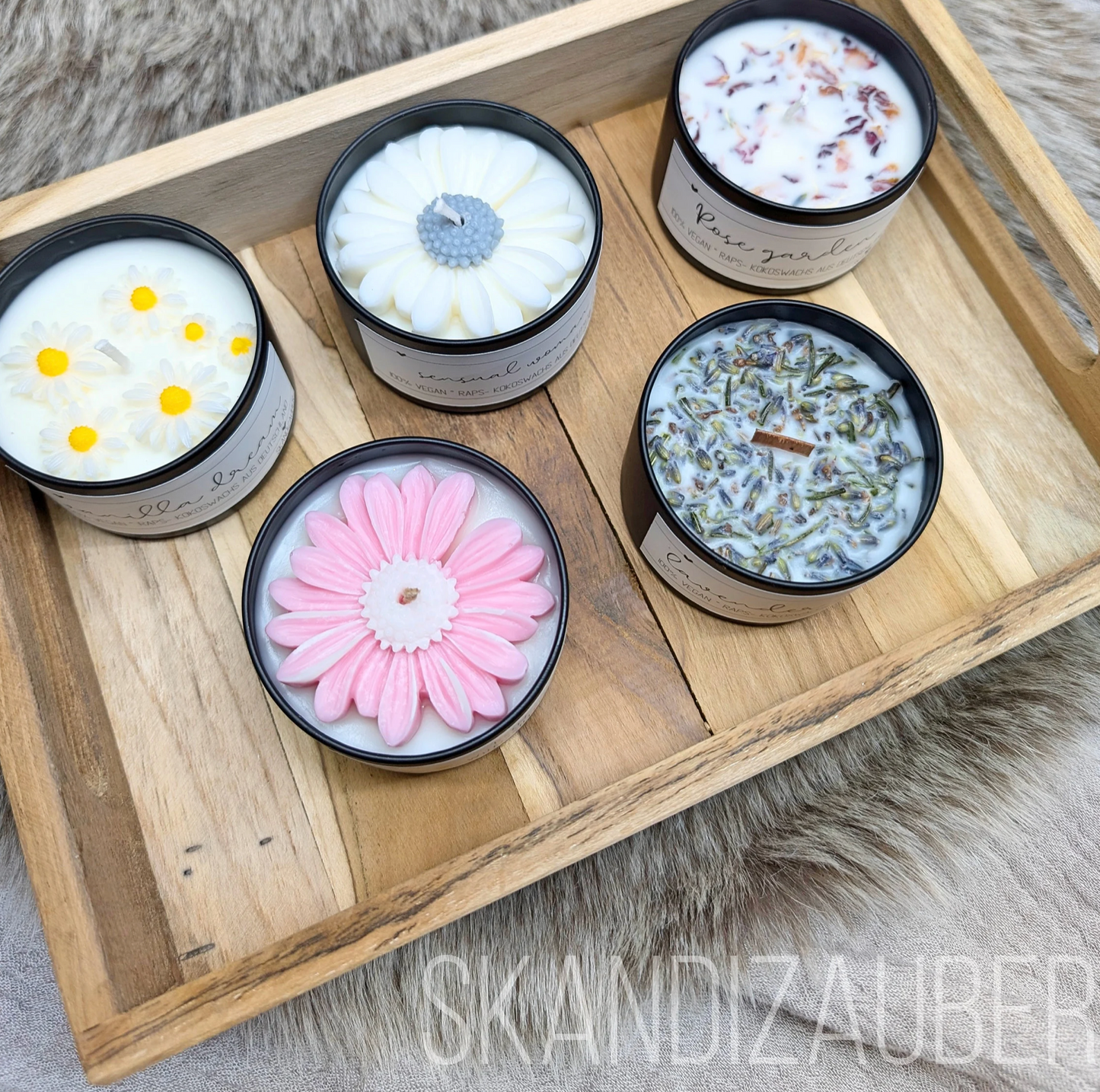 Personalisierte Duftkerze individuell gestalten - SkandiZauber