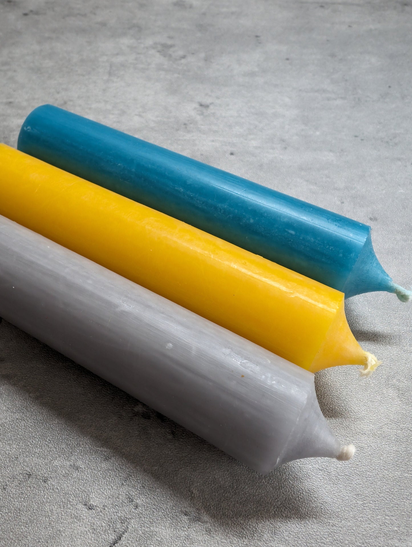 Stabkerze * Kerzenfarm Hahn * kleine Stabkerze * rustikal