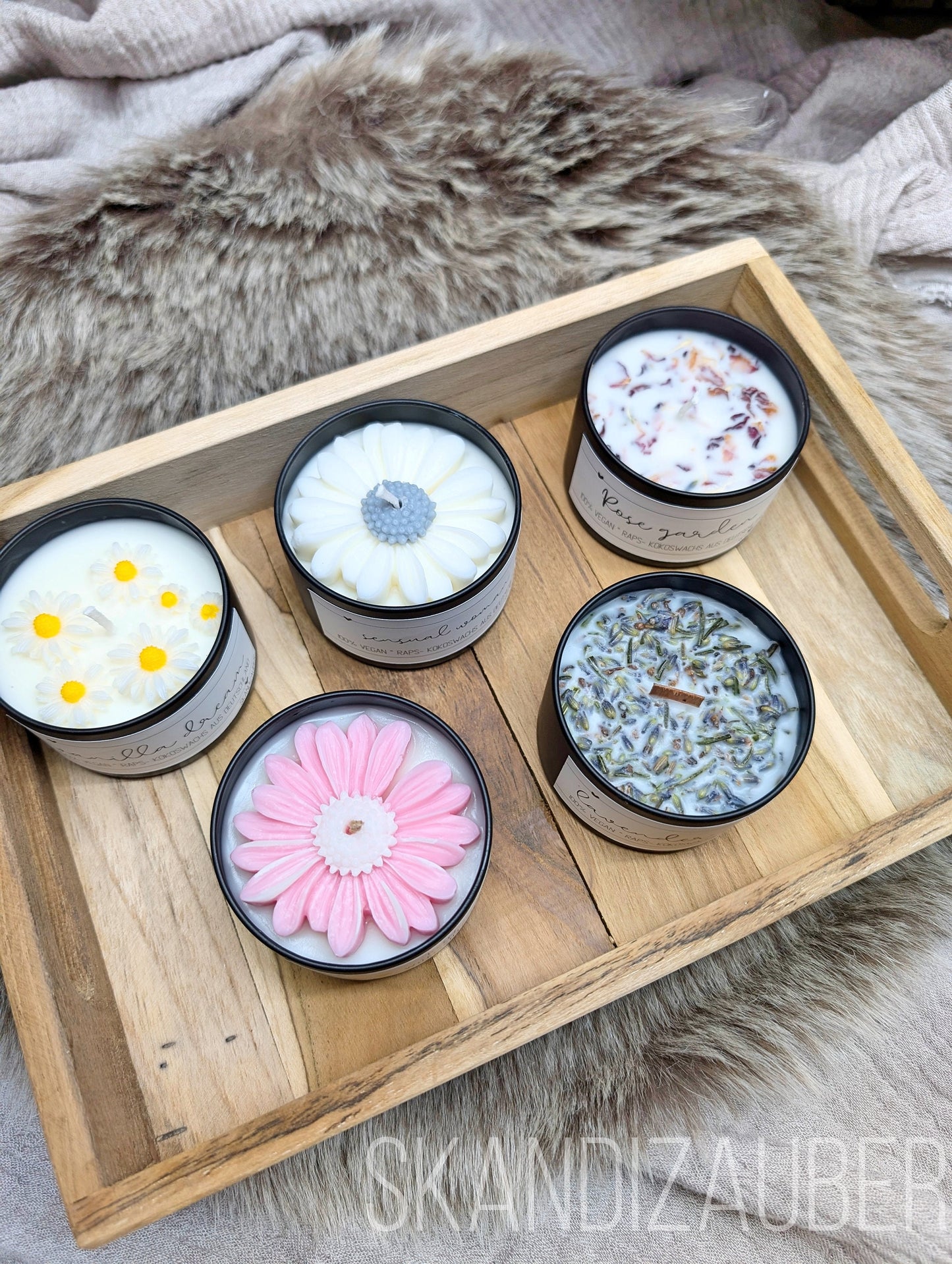 Personalisierte Duftkerze individuell gestalten - SkandiZauber