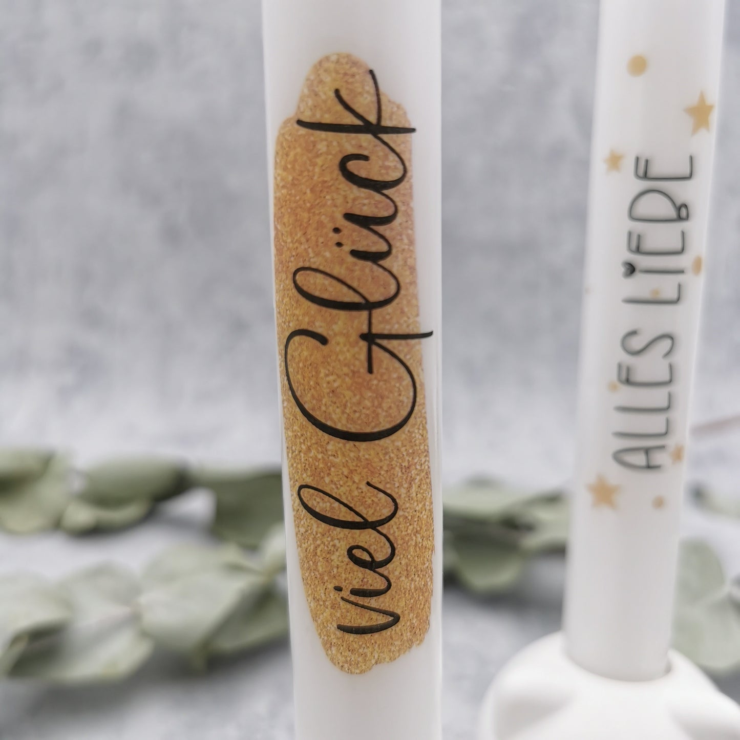 Glücksschwein * Kerzenhalter * Geschenkidee Silvester * Geburtstag