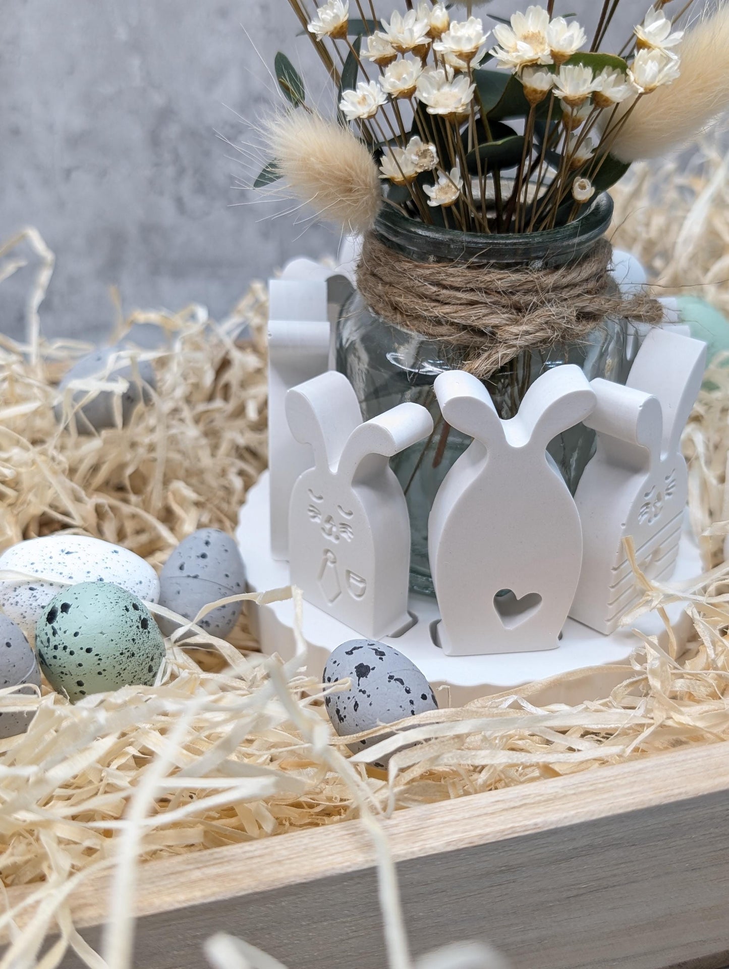 Osterbande * Osterkranz * Dekoteller * Häuschenkranz * verschiedene Motive