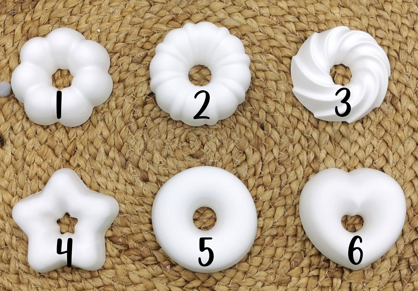 Kerzenhalter aus Raysin * Stabkerze * Gugelhupfform * Herz * Stern