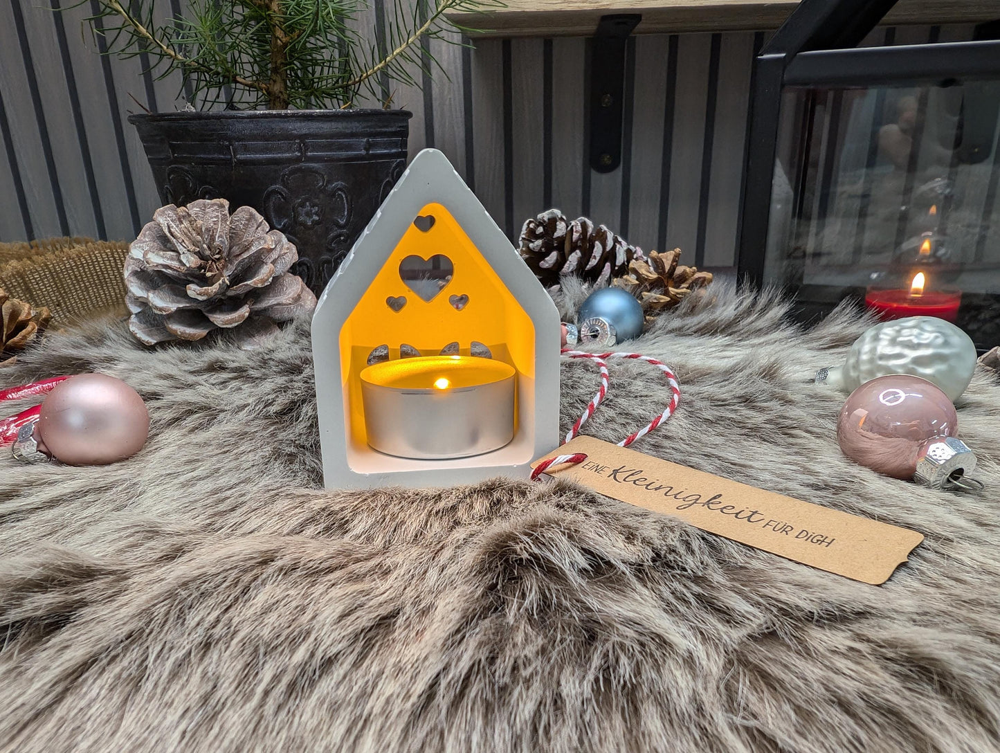 Lichthaus * Windlicht * Geschenkidee * Weihnachten * Winterdeko * Dekohaus