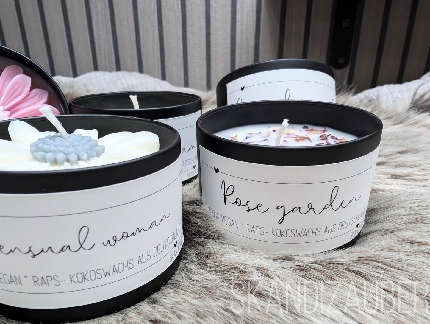 Personalisierte Duftkerze individuell gestalten - SkandiZauber