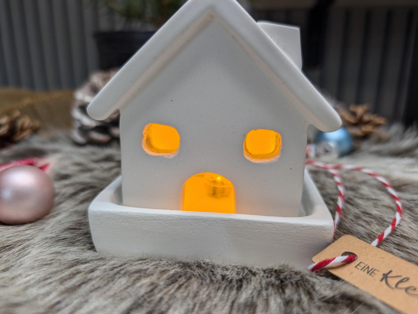 Lichthaus * Räucherhäuschen * Dekohaus * Skandizauber * Deko * Weihnachten * Winter * Teelichthäuschen