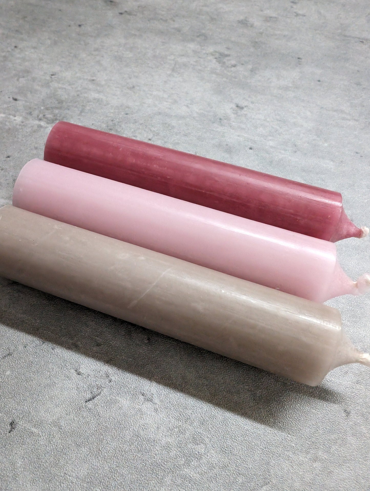 Stabkerze * Kerzenfarm Hahn * kleine Stabkerze * rustikal