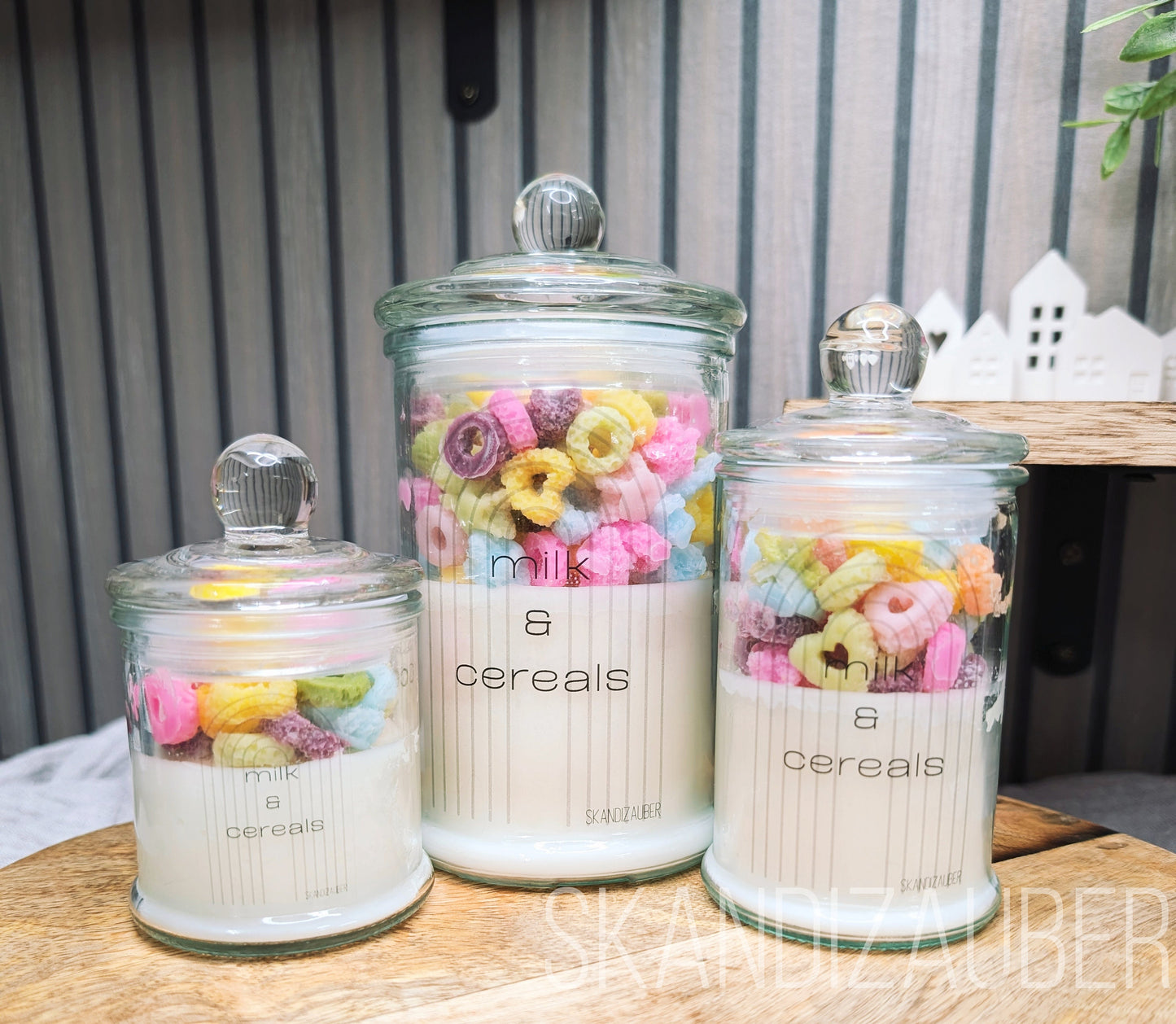 Cornflakeskerze * 3 verschiedene Größen * Müsli * Spaßkerze * Geschenkidee