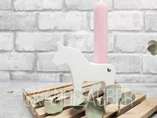 Kerzenständer * Dalapferdchen * Deko * Schwedenhaus * Skandizauber * Landhaus