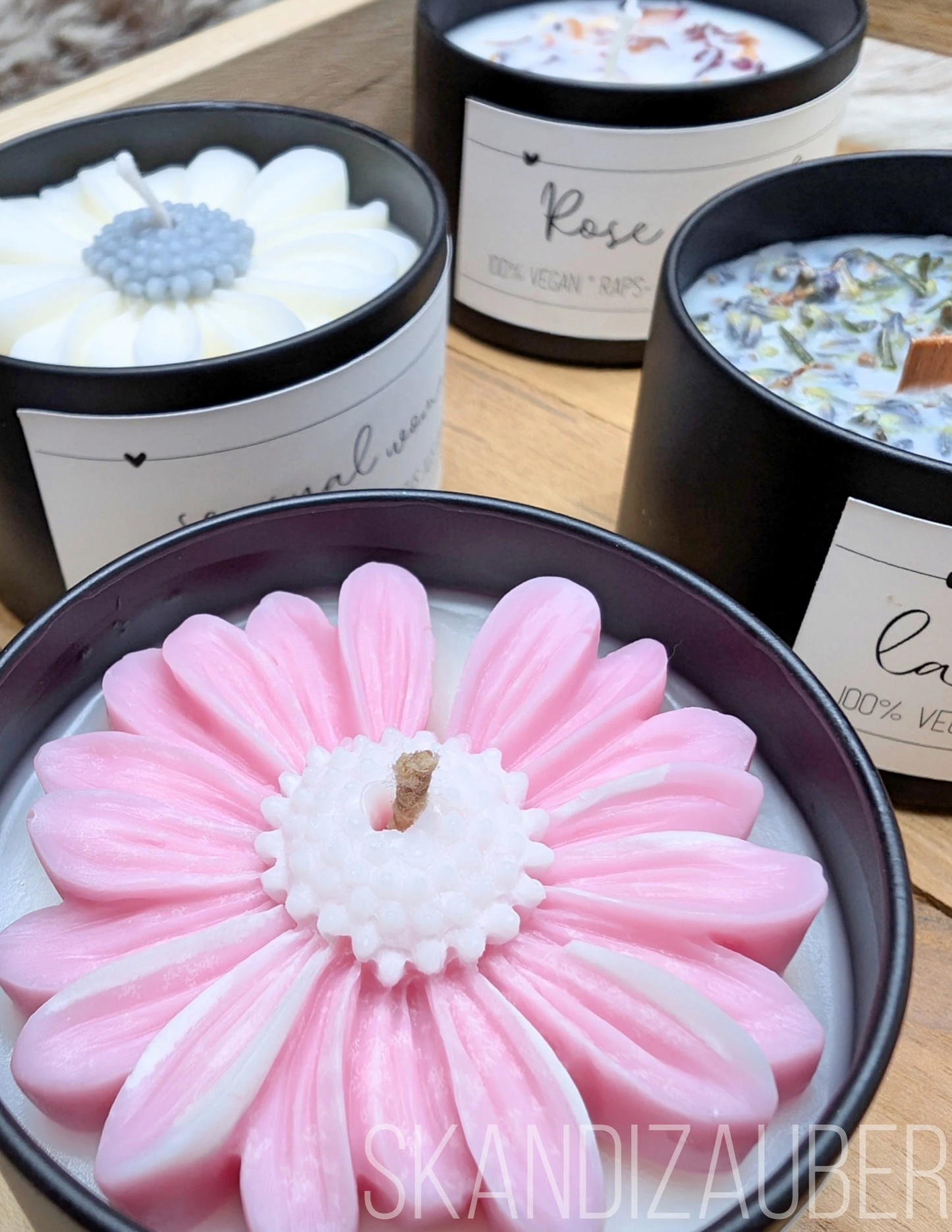 Personalisierte Duftkerze individuell gestalten - SkandiZauber