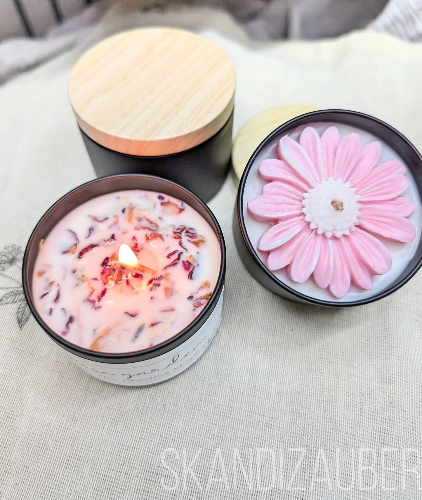 Personalisierte Duftkerze individuell gestalten - SkandiZauber