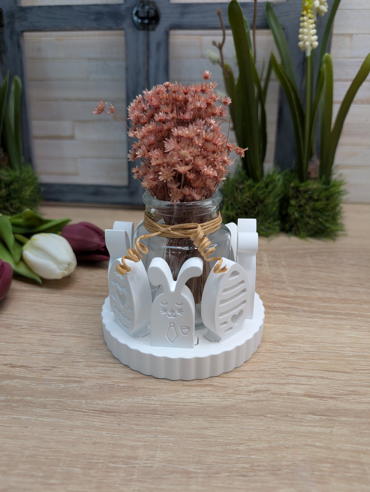 Osterbande * Osterkranz * Dekoteller * Häuschenkranz * verschiedene Motive