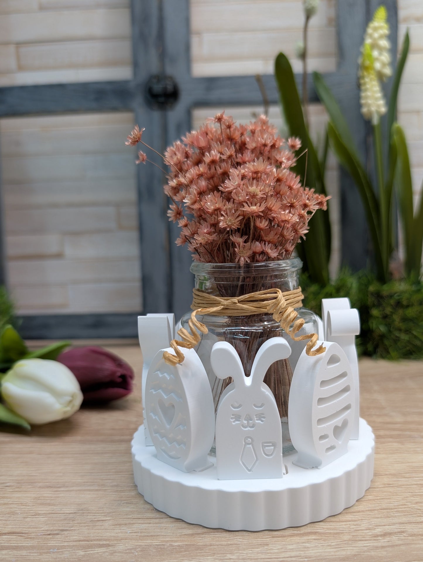 Osterbande * Osterkranz * Dekoteller * Häuschenkranz * verschiedene Motive