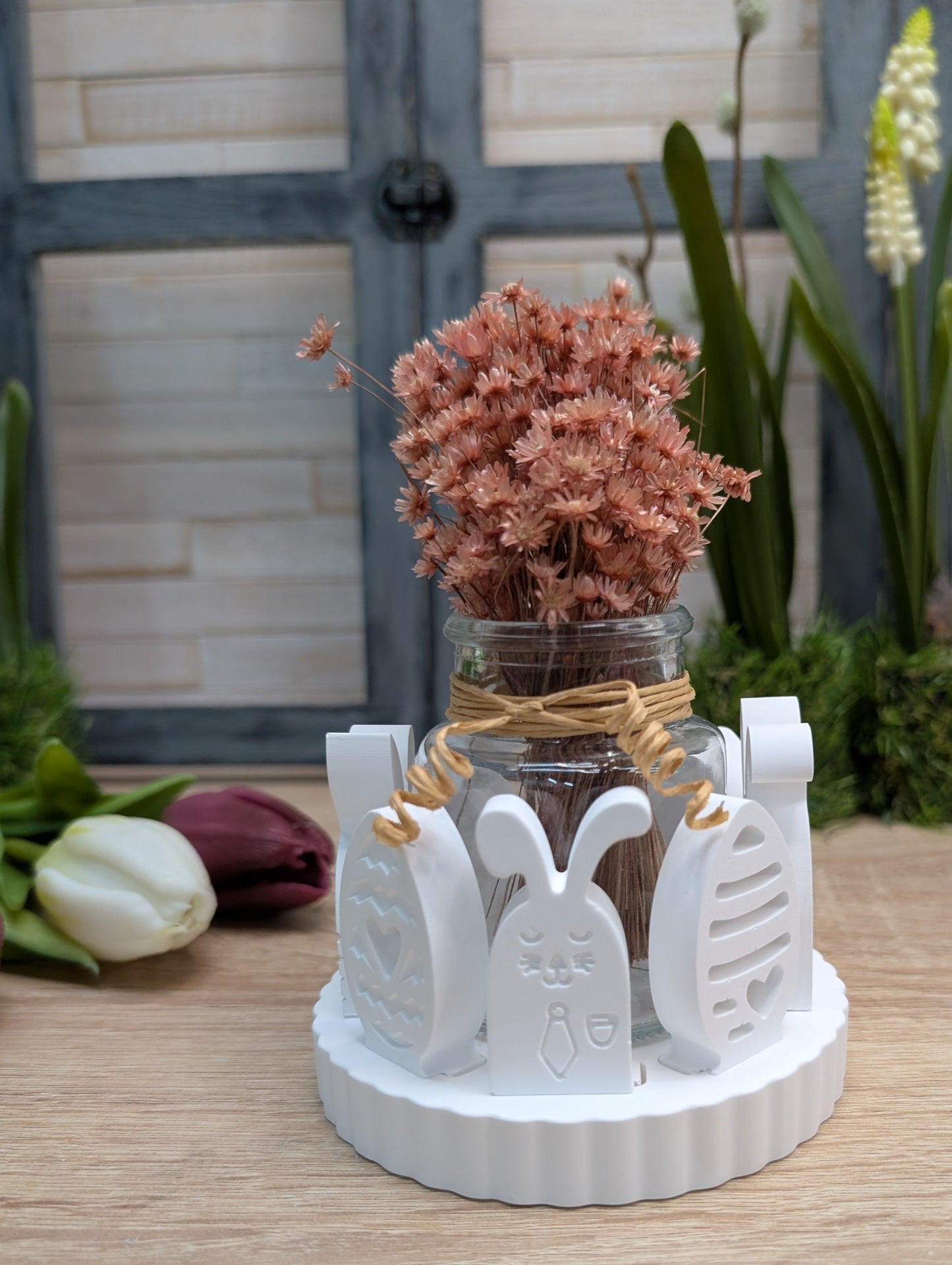 Osterbande * Osterkranz * Dekoteller * Häuschenkranz * verschiedene Motive