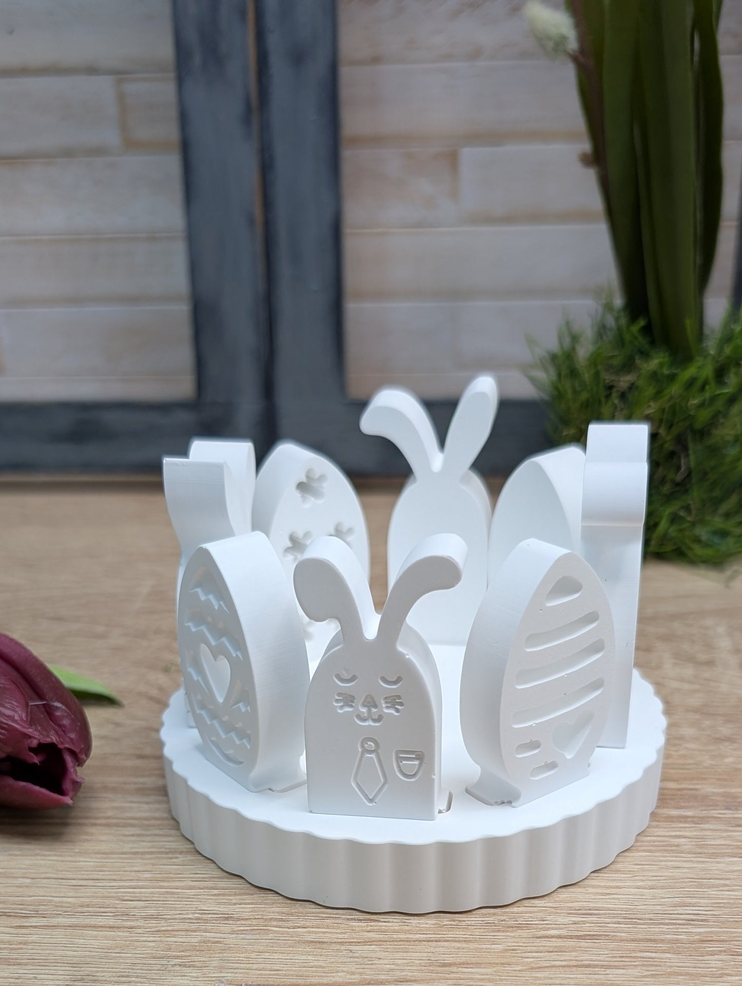 Osterbande * Osterkranz * Dekoteller * Häuschenkranz * verschiedene Motive