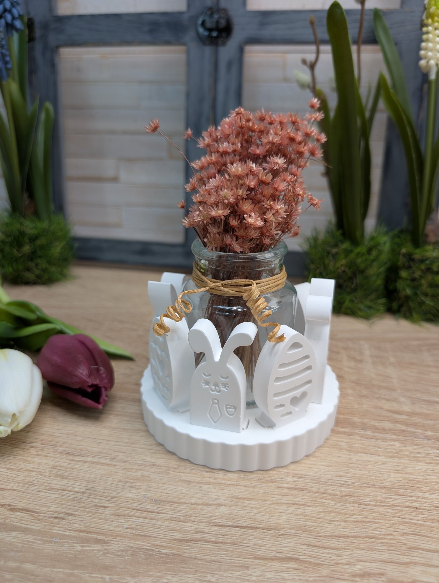 Osterbande * Osterkranz * Dekoteller * Häuschenkranz * verschiedene Motive