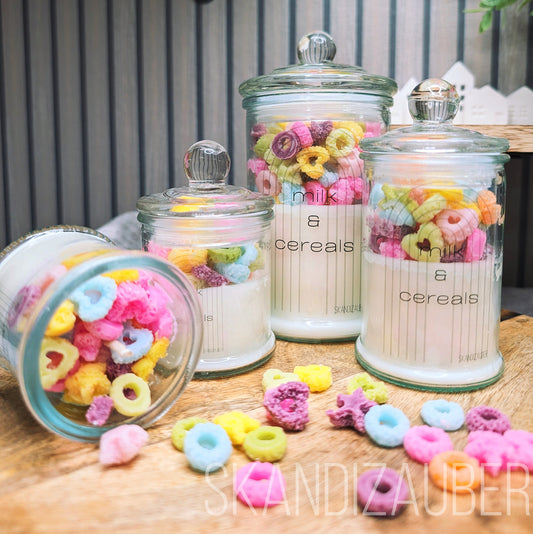 Cornflakeskerze * 3 verschiedene Größen * Müsli * Spaßkerze * Geschenkidee