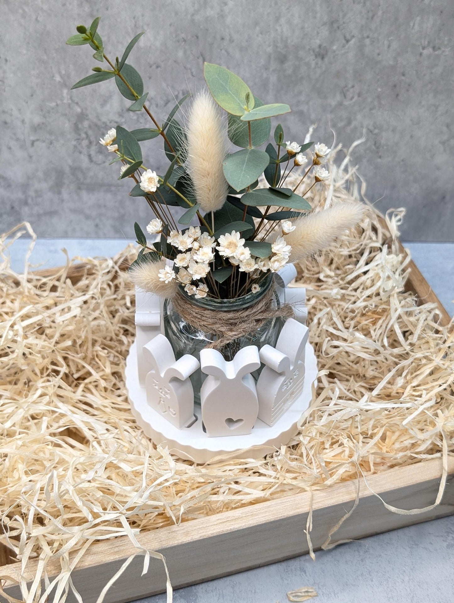 Osterbande * Osterkranz * Dekoteller * Häuschenkranz * verschiedene Motive