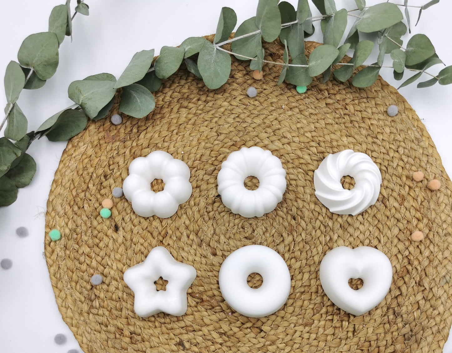 Kerzenhalter aus Raysin * Stabkerze * Gugelhupfform * Herz * Stern