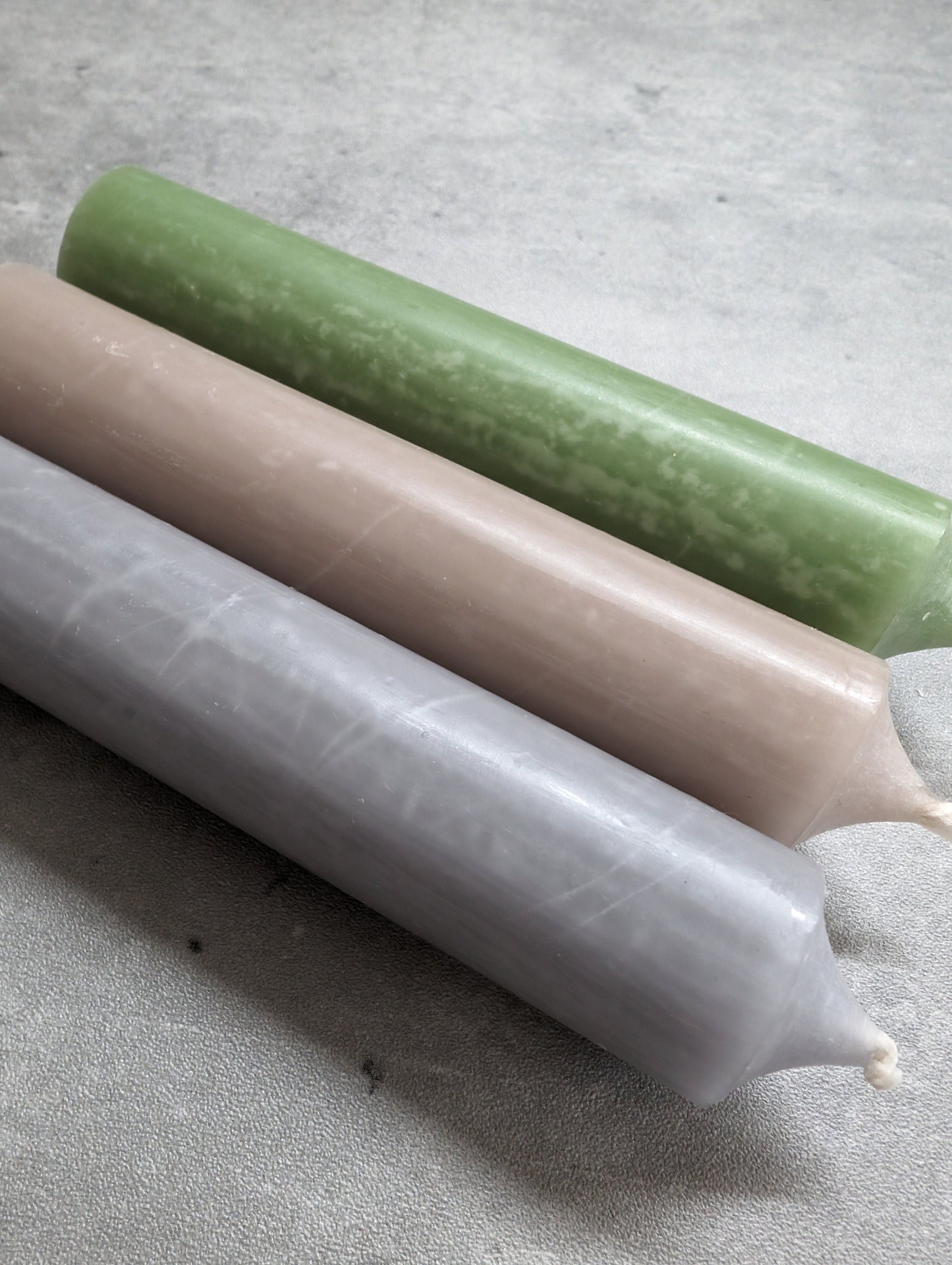 Stabkerze * Kerzenfarm Hahn * kleine Stabkerze * rustikal