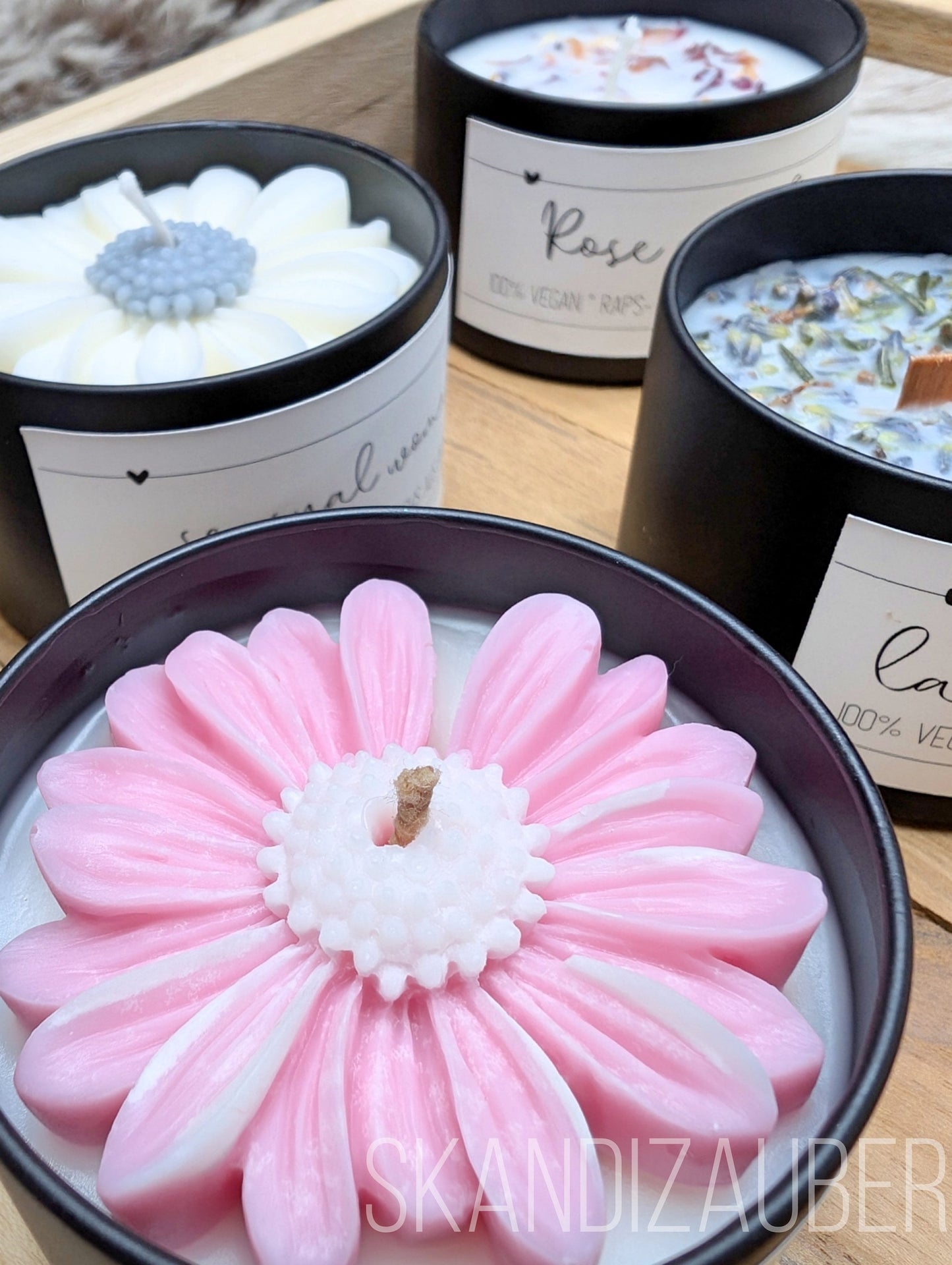 Personalisierte Duftkerze individuell gestalten - SkandiZauber